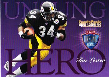 1998 Playoff Unsung Heroes #23 Tim Lester Front