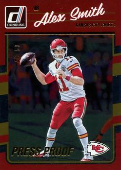 2016 Donruss - Press Proofs Gold #143 Alex Smith Front