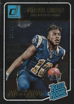 2016 Donruss - Press Proofs Gold #391 Pharoh Cooper Front