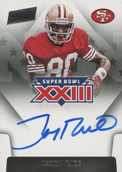2016 Donruss - Super Bowl Signatures #SBXXIII-JR Jerry Rice Front