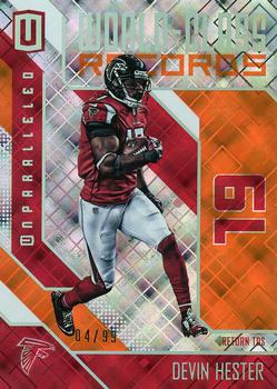 2016 Panini Unparalleled - World Class Records Orange #WCR-7 Devin Hester Front