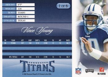 2007 Playoff Hawaii Trade Conference #1 Vince Young Back