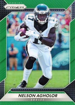 2016 Panini Prizm - Green #87 Nelson Agholor Front