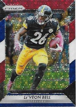 2016 Panini Prizm - Red White & Blue Disco #188 Le'Veon Bell Front