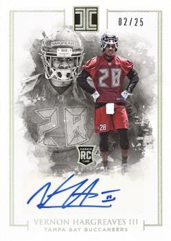 2016 Panini Impeccable - Rookie Autographs Silver #122 Vernon Hargreaves III Front