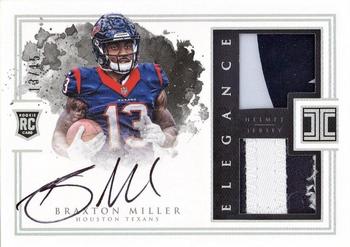 2016 Panini Impeccable - Elegance Rookie Helmet and Nameplate Autographs #168 Braxton Miller Front