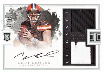 2016 Panini Impeccable - Elegance Rookie Helmet and Nameplate Autographs #172 Cody Kessler Front