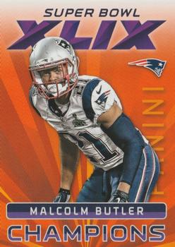 2015 Panini Super Bowl XLIX New England Patriots #17 Malcolm Butler Front