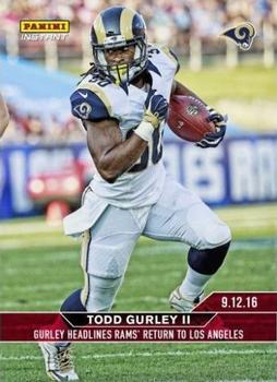 2016 Panini Instant #5 Todd Gurley II Front