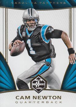 2016 Panini Limited #80 Cam Newton Front