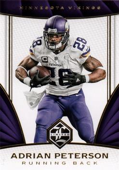2016 Panini Limited #92 Adrian Peterson Front