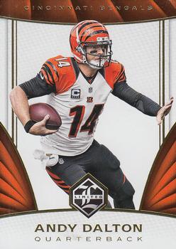 2016 Panini Limited #94 Andy Dalton Front