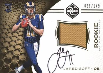 2016 Panini Limited #105 Jared Goff Front