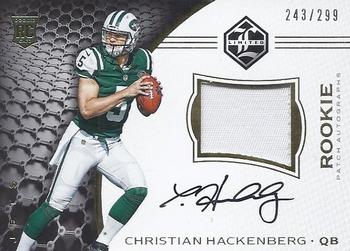 2016 Panini Limited #129 Christian Hackenberg Front