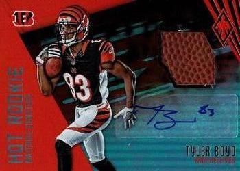 2016 Panini Phoenix - Hot Rookie Material Signature Football #HRS-TB Tyler Boyd Front