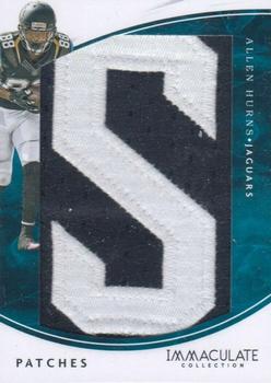 2016 Panini Immaculate Collection - Immaculate Patches #AH Allen Hurns Front