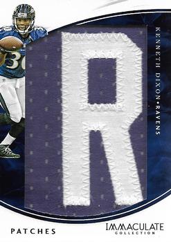 2016 Panini Immaculate Collection - Immaculate Patches #KDI Kenneth Dixon Front