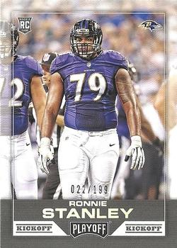 2016 Panini Playoff - Kickoff #206 Ronnie Stanley Front