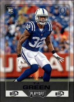 2016 Panini Playoff - 2nd Down #244 T.J. Green Front