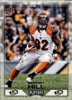 2016 Panini Playoff - 4th Down #40 Jeremy Hill Front