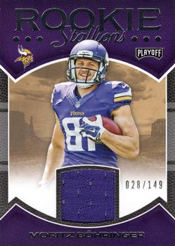 2016 Panini Playoff - Rookie Stallions Relics #RS-MB Moritz Bohringer Front