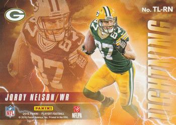 2016 Panini Playoff - Thunder and Lightning #TL-RN Aaron Rodgers / Jordy Nelson Back