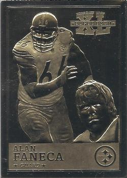 2006 The Danbury Mint Super Bowl XL Champion 22Kt Gold #NNO Alan Faneca Front