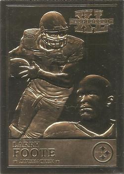 2006 The Danbury Mint Super Bowl XL Champion 22Kt Gold #NNO Larry Foote Front