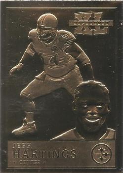 2006 The Danbury Mint Super Bowl XL Champion 22Kt Gold #NNO Jeff Hartings Front