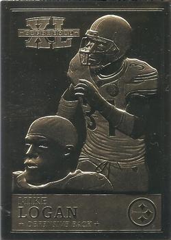 2006 The Danbury Mint Super Bowl XL Champion 22Kt Gold #NNO Mike Logan Front