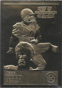 2006 The Danbury Mint Super Bowl XL Champion 22Kt Gold #NNO Jeff Reed Front