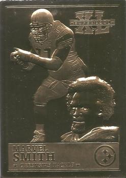 2006 The Danbury Mint Super Bowl XL Champion 22Kt Gold #NNO Marvel Smith Front
