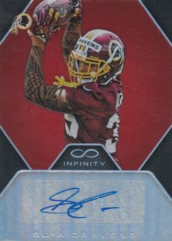 2016 Panini Infinity - Rookie Autographs Red #RA-SC Su'a Cravens Front