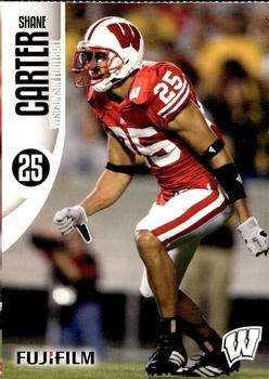 2008 Wisconsin Badgers Program Cards #NNO Shane Carter Front