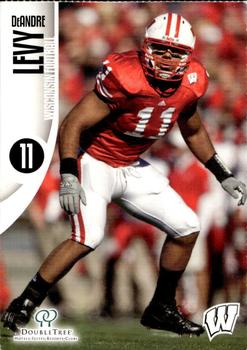 2008 Wisconsin Badgers Program Cards #NNO DeAndre Levy Front