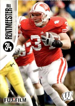 2008 Wisconsin Badgers Program Cards #NNO Bill Rentmeester Front