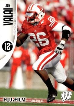 2008 Wisconsin Badgers Program Cards #NNO Jay Valai Front