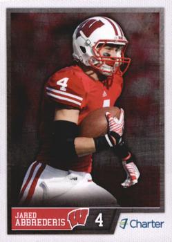 2012 Wisconsin Badgers Program Cards #NNO Jared Abbrederis Front