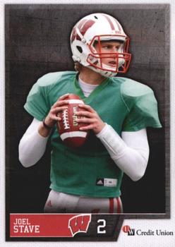 2012 Wisconsin Badgers Program Cards #NNO Joel Stave Front