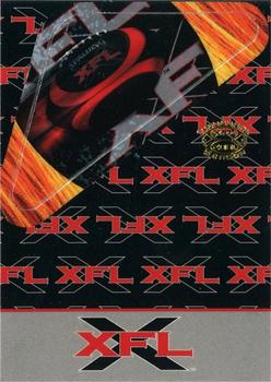 2001 ArtBox XFL Tabletop #9 XFL Front
