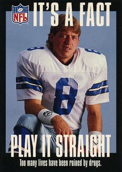 1996 NFL Properties FACT #1 Troy Aikman Front