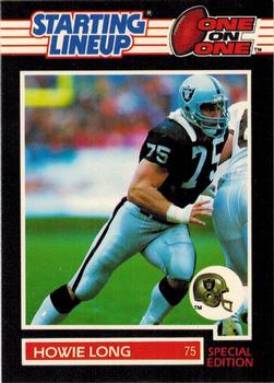 1989 Kenner Starting Lineup Cards One on One Special Edition  #4119089000 Howie Long Front