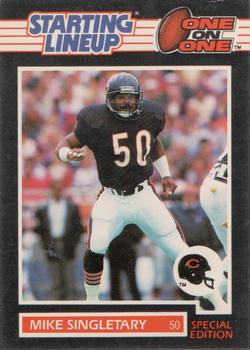 1989 Kenner Starting Lineup Cards One on One Special Edition  #4119094000 Mike Singletary Front