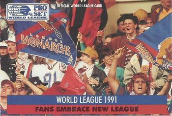 1991 Pro Set WLAF #2 World League 1991 Front