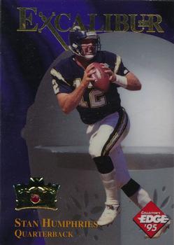1995 Collector's Edge Excalibur - 22K Ruby Redemption #3 Stan Humphries Front