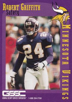 1997 Minnesota Vikings Police #NNO5 Robert Griffith Front