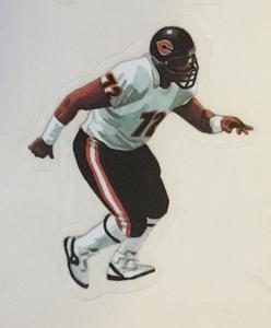 1988 Football Heroes Stickers #21 William Perry Front