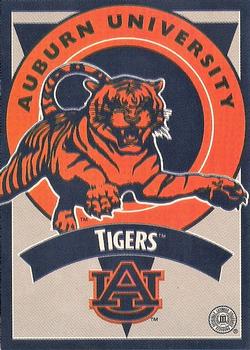 1995 Tony's Pizza College Mascots #NNO Auburn Tigers Front