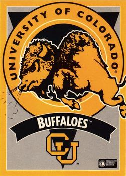 1995 Tony's Pizza College Mascots #NNO Colorado Buffaloes Front