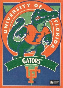 1995 Tony's Pizza College Mascots #NNO Florida Gators Front